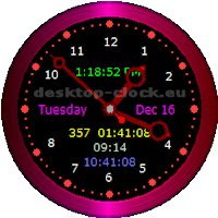 Screenshot for Desktop Clock 1.3