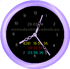 Windows 8 Voice Desktop Clock full