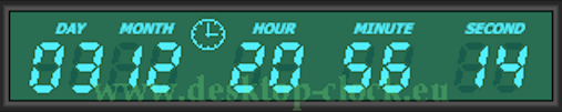 greenl digital desktop clock and timer