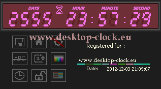 after registration digital desktop clock and timer