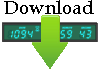 Download digital clock and picker icon