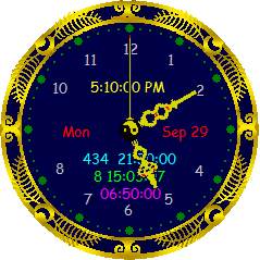 Latest version of the clock