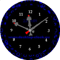 digital time desk watch pink windows10