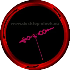 win10 clock time image view